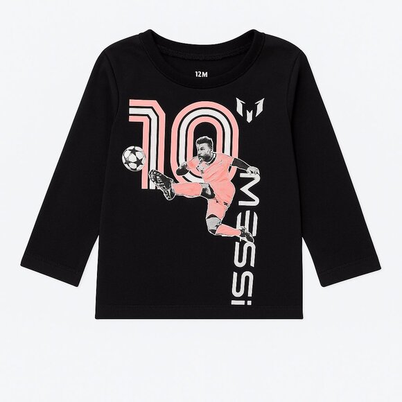 Messi Collection NWT Baby Graphic Long Sleeve Shirt 👶⚽ - Picture 1 of 6